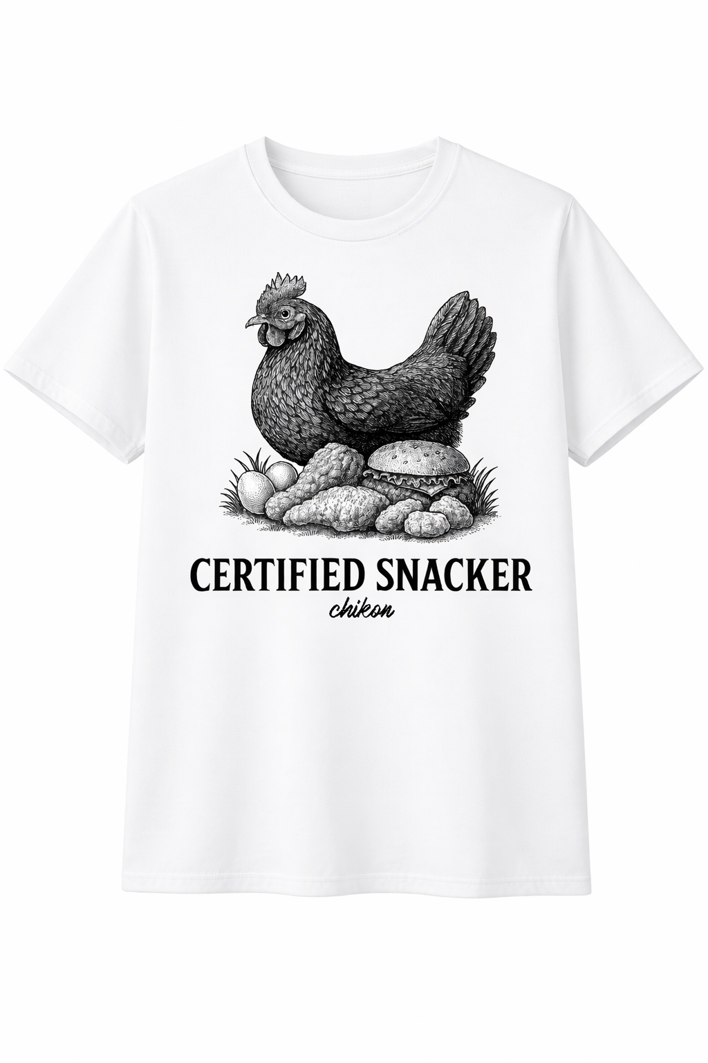 Certified Snacker (white only)